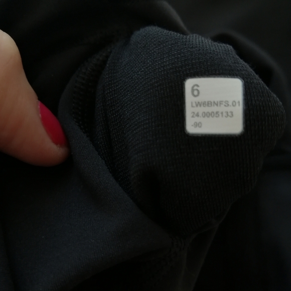 Lululemon 2024 Wunder Train 23" High Rise Black Leggings 6 - Picture 11 of 14